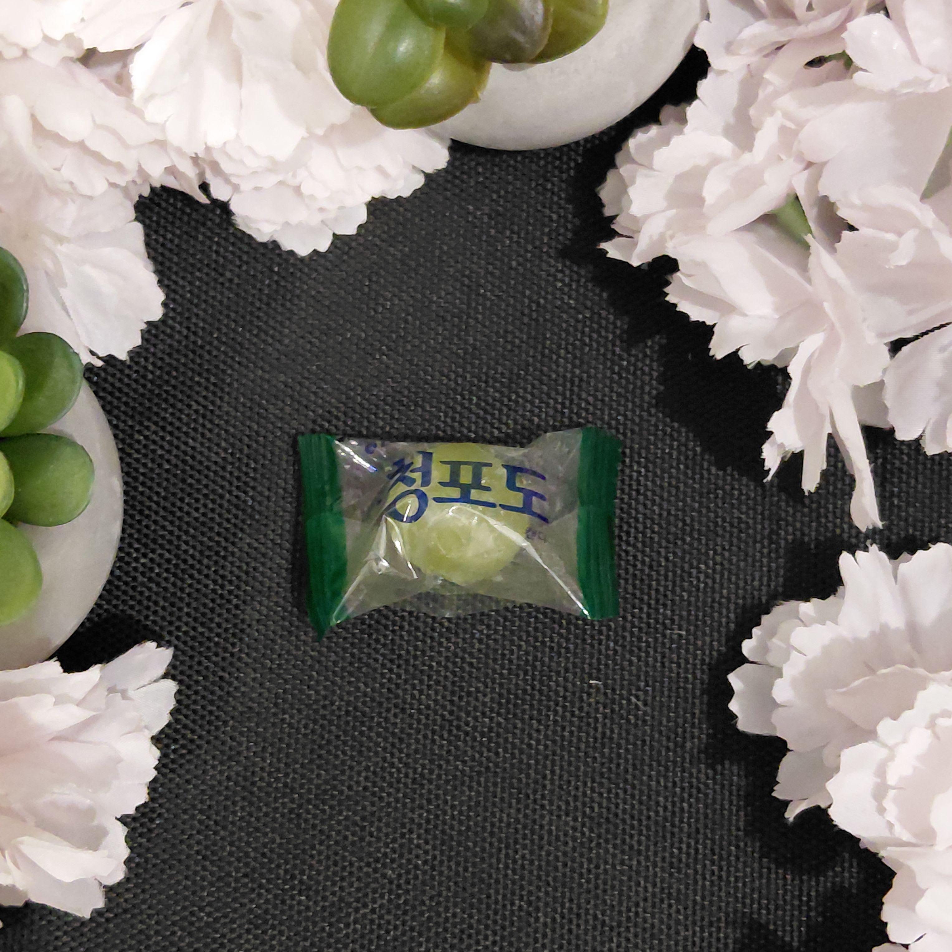 Льодяник із зеленим виноградом Lotte Green Grape Candy — 8 г