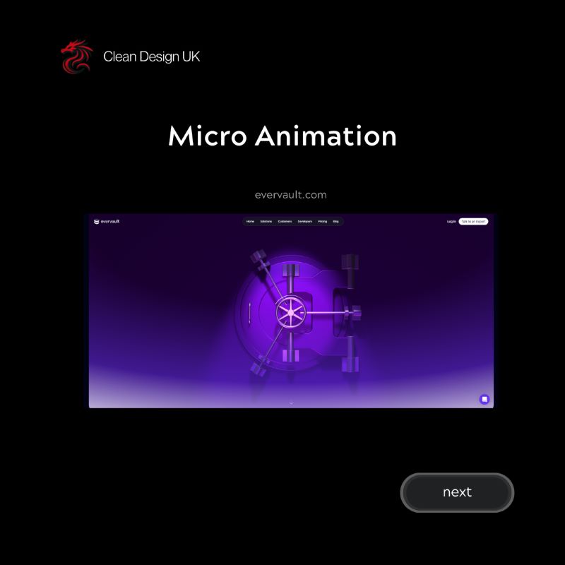 Micro-Animation in Web Design