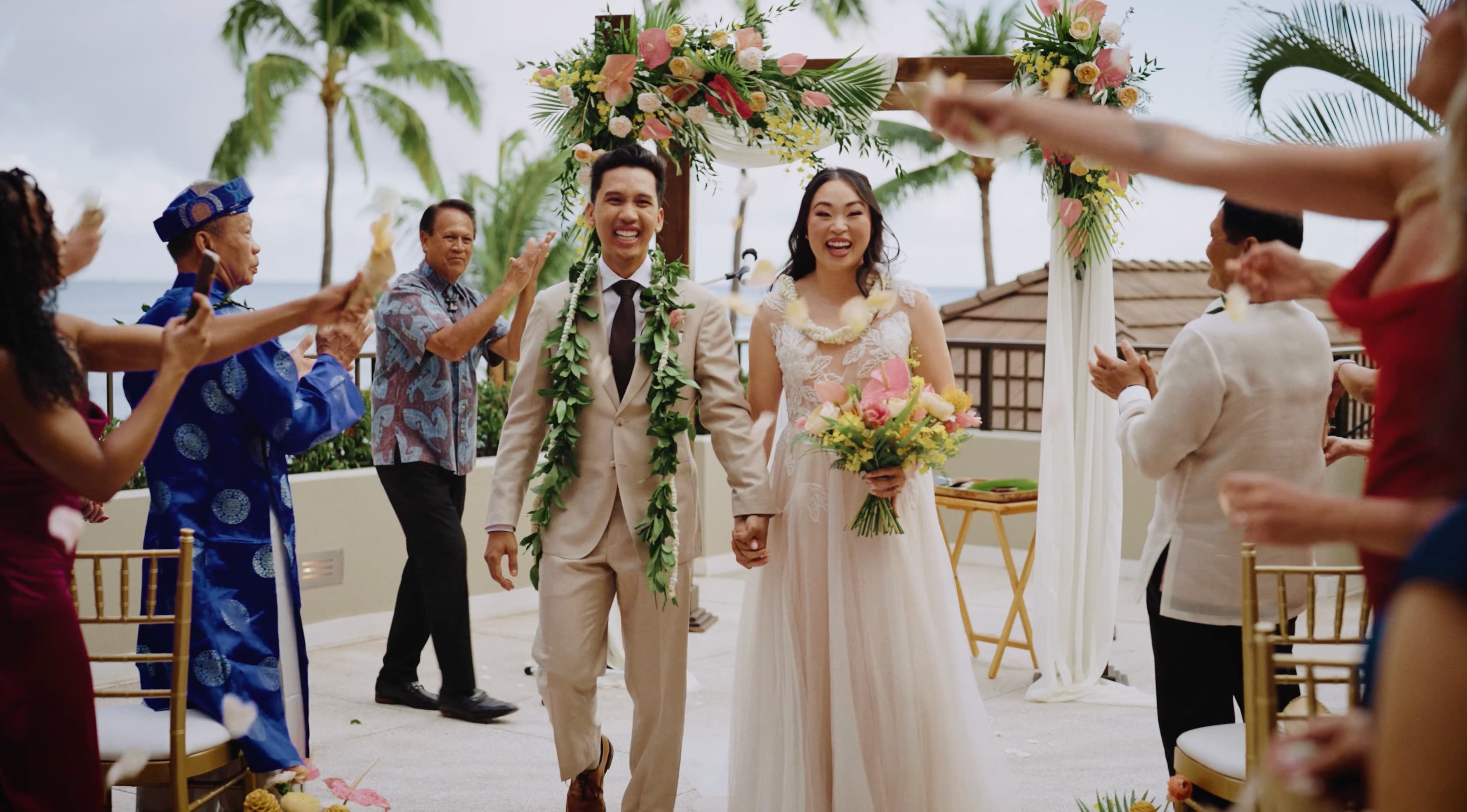 Halekulani Hotel wedding venue, Oahu