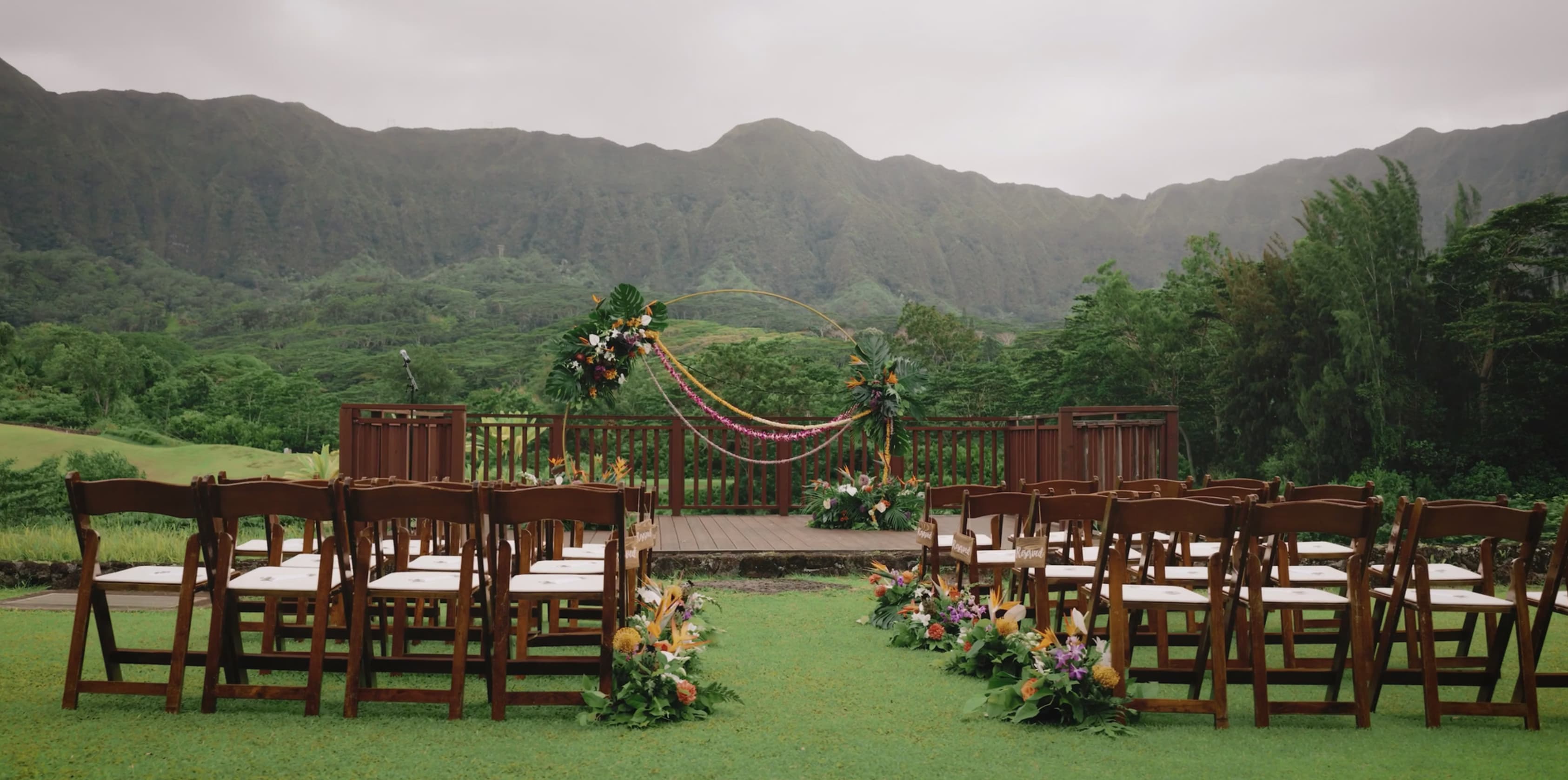 The Charming Estate wedding venue, Oahu