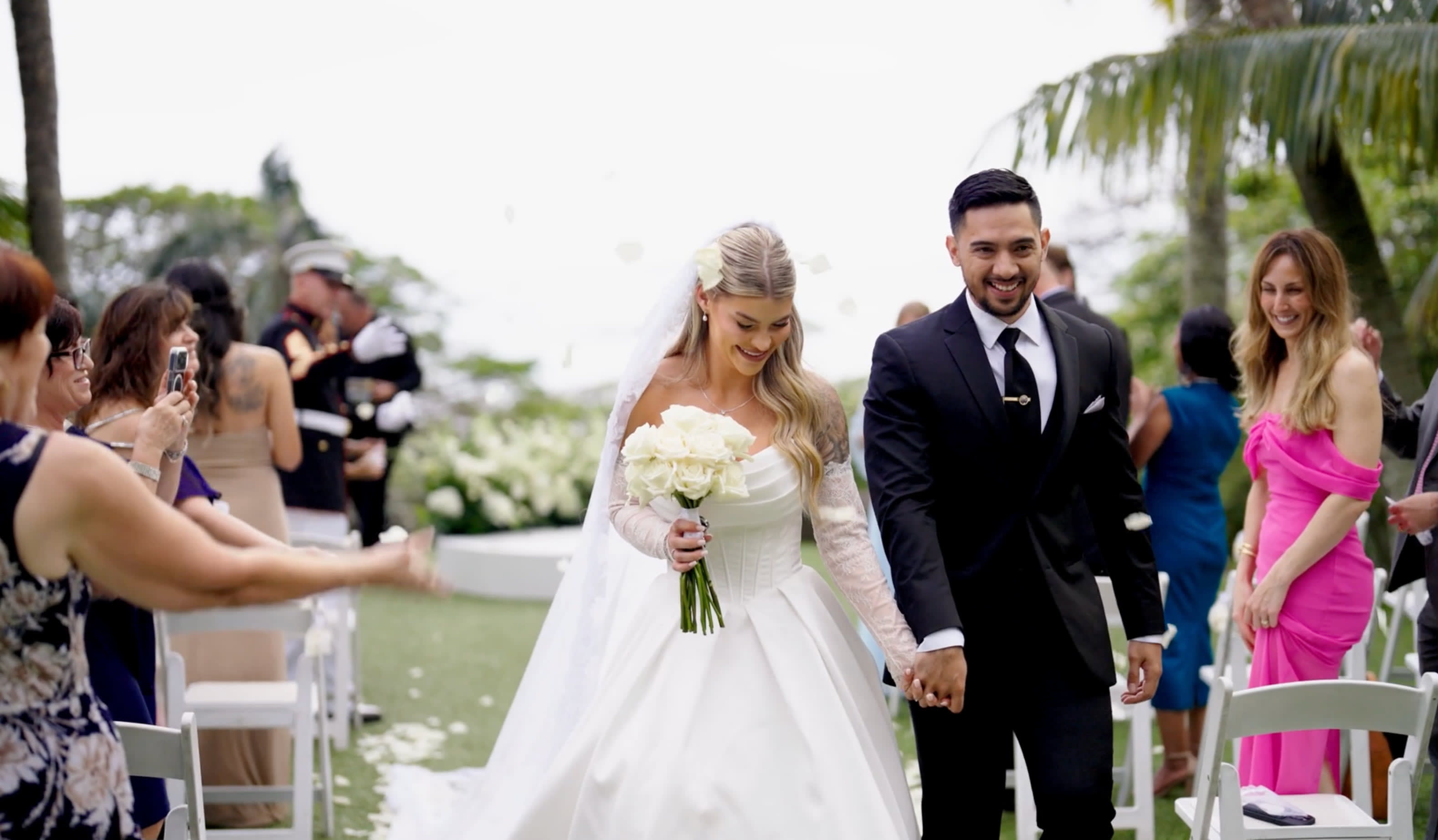 Joseph & Haley at Pālikū Gardens