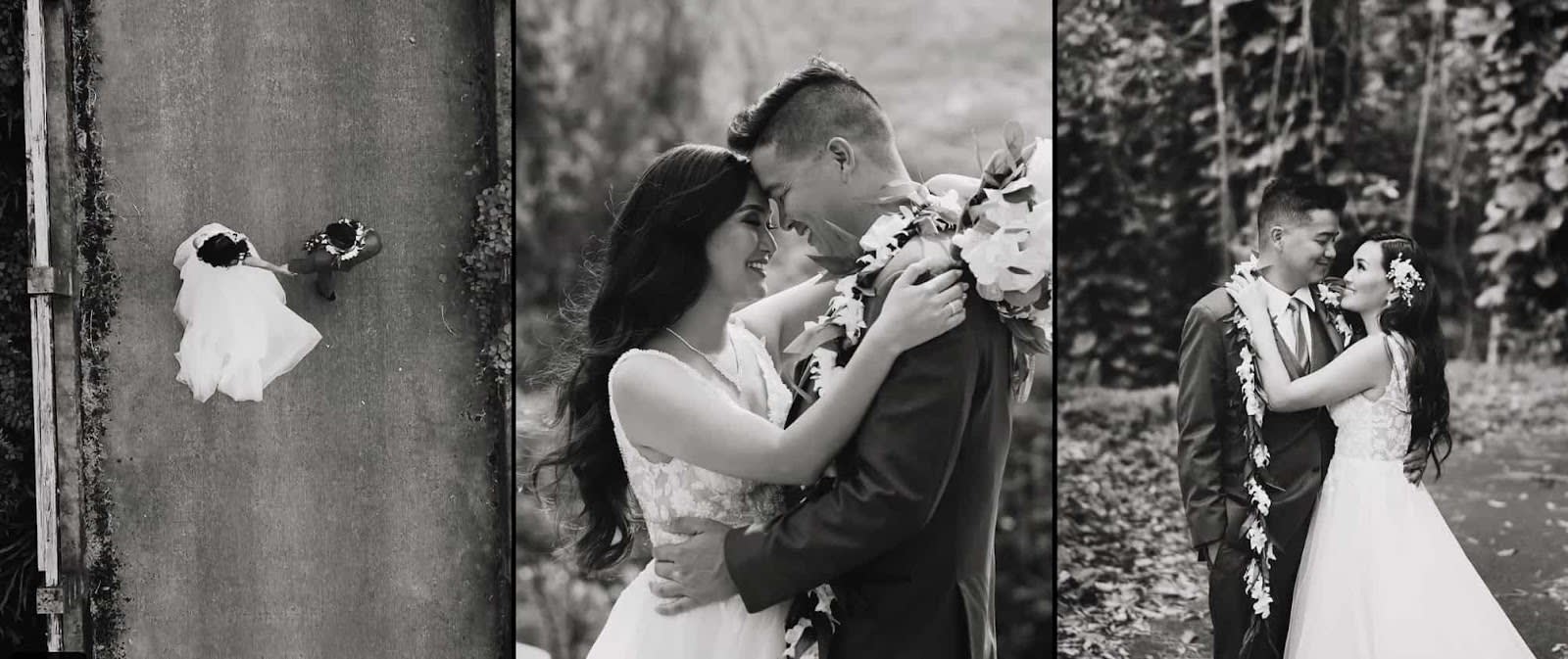 The Royal Hawaiian offers beautiful surroundings for your wedding photos.
