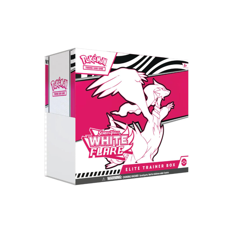 Pokemon ETB Pokemon Center Scarlet & Violet White Flare