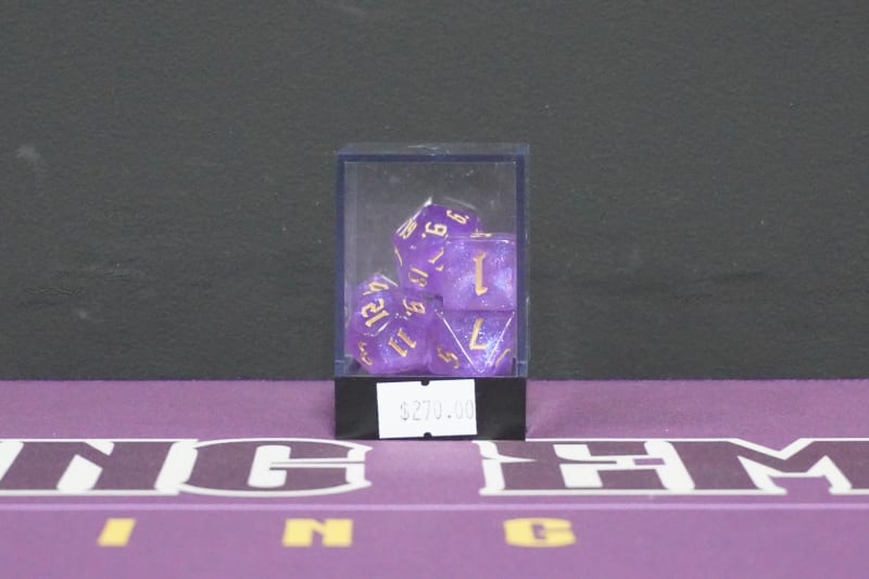 Juego de 7 Dados Morado