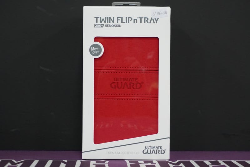 Ultimate Guard Twin Flip'n Tray Rojo 200+