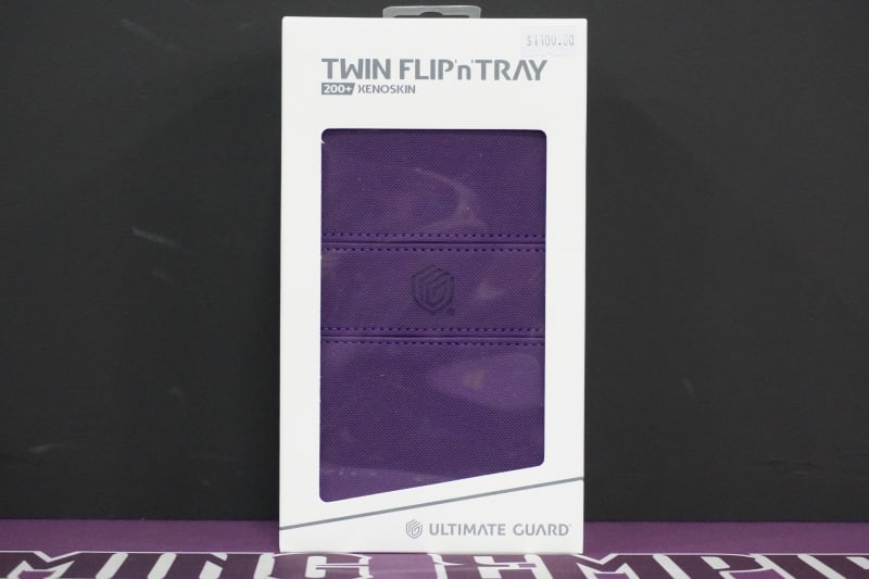 Ultimate Guard Twin Flip'n Tray Morado 200+