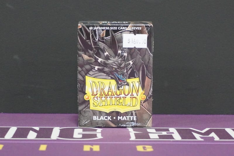 Dragon Shield Japanese Size Black Matte