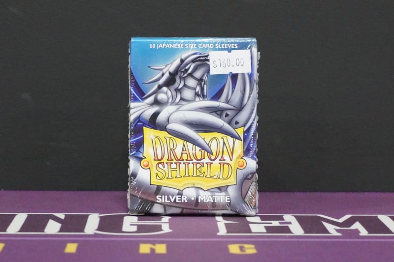 Dragon Shield Japanese Size Silver Matte