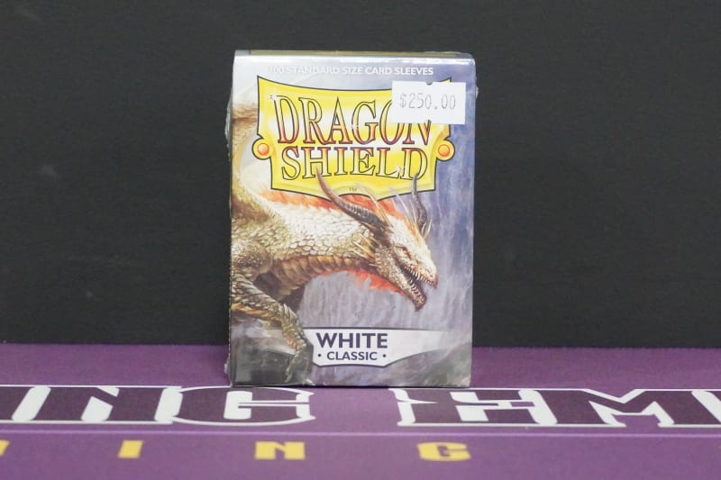 Dragon Shield Sleeves Standard Size White Classic