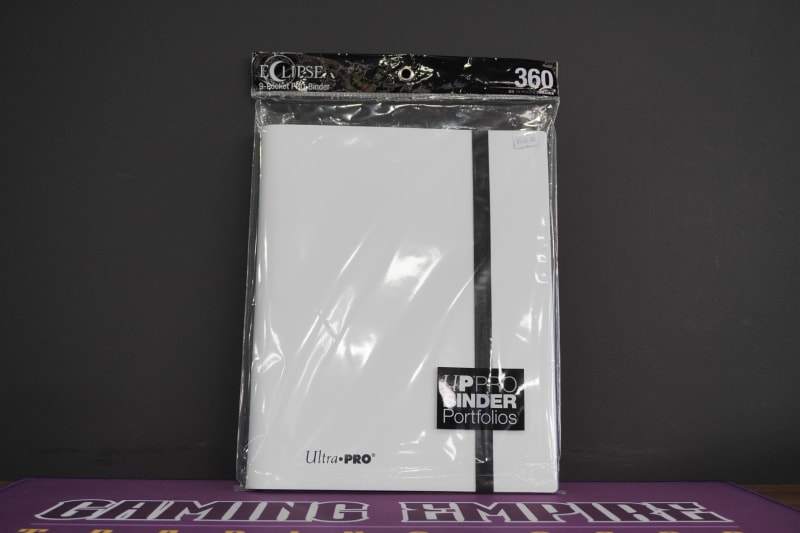 Ultra Pro Binder Portfolios Blanco 360