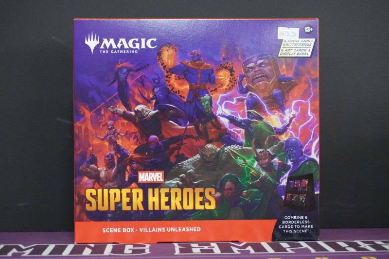 MTG Marvel Superheroes Scene Box Villains Unleashed
