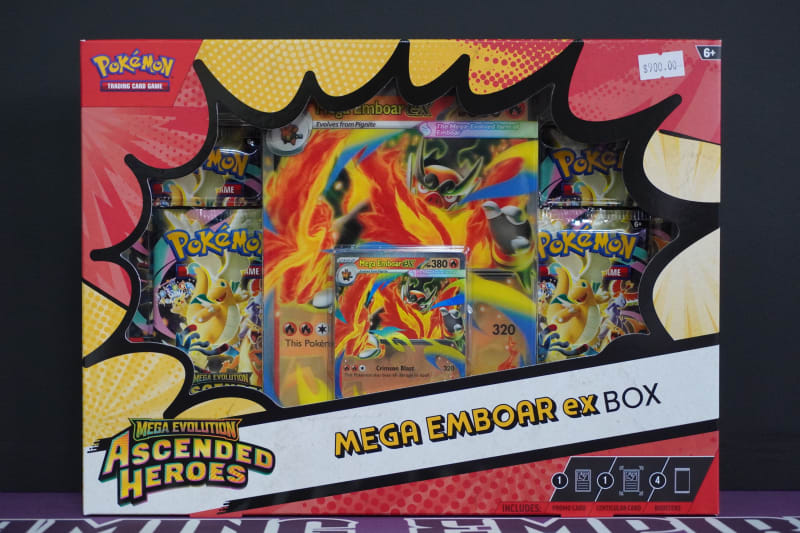 Pokemon Mega Emboar ex Box