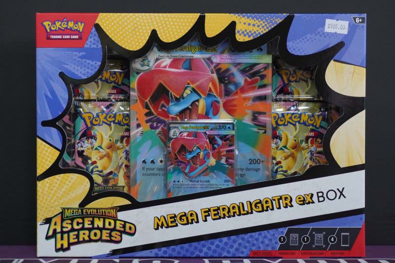 Pokemon Mega Feraligatr ex Box