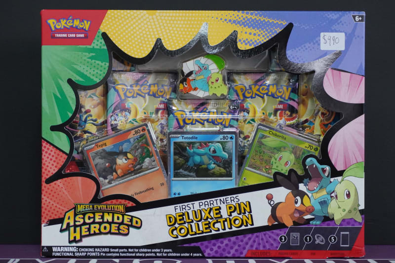 Pokemon First Partners Deluxe Pin Collection