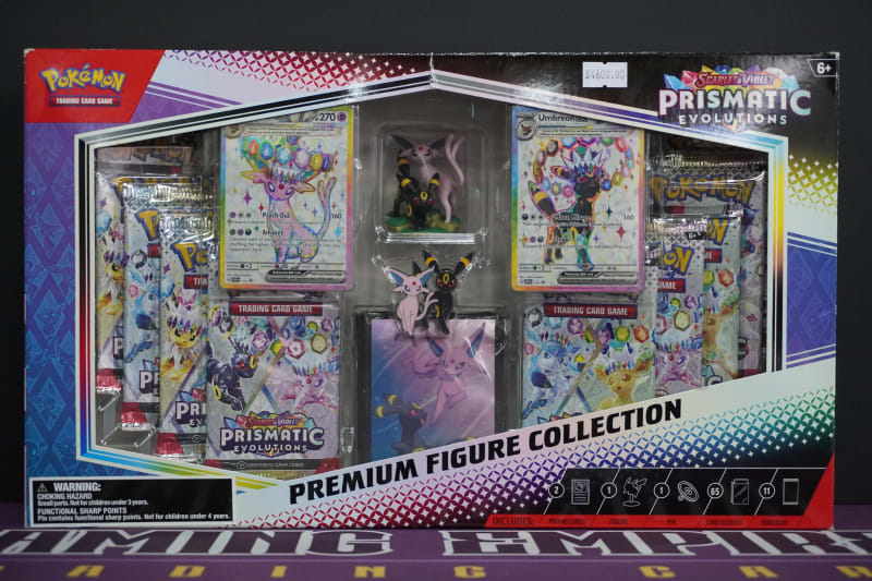 Pokemon Scarlet & Violet Prismatic Evolutions Premium Figure Collection