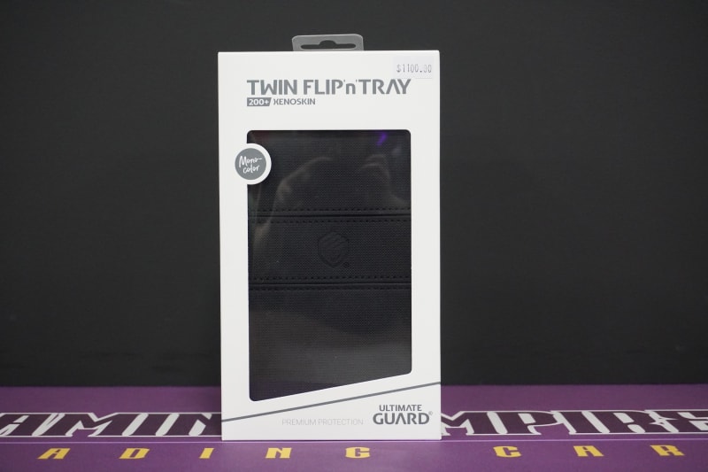 Ultimate Guard Twin Flip'n Tray Negro 200+