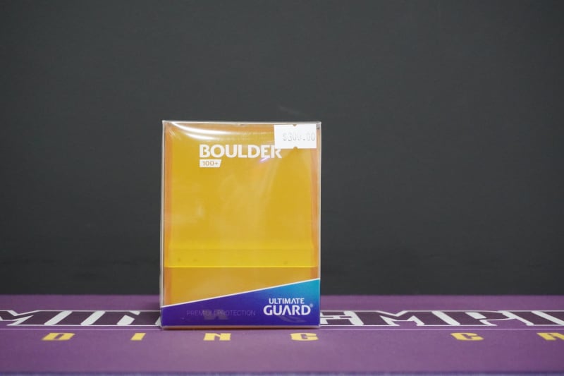Boulder 100 Ultimate Guard Clear Yellow