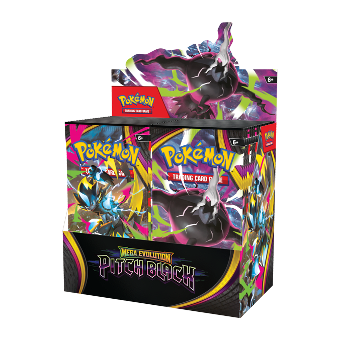 Pokémon Mega Evolution Pitch Black Booster Display - INGLÉS