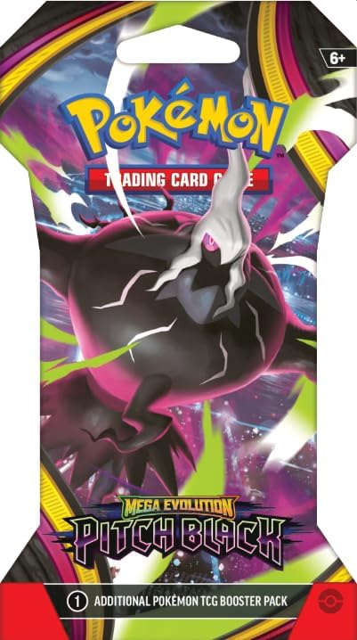 Pokémon Mega Evolution Pitch Black Additional Booster