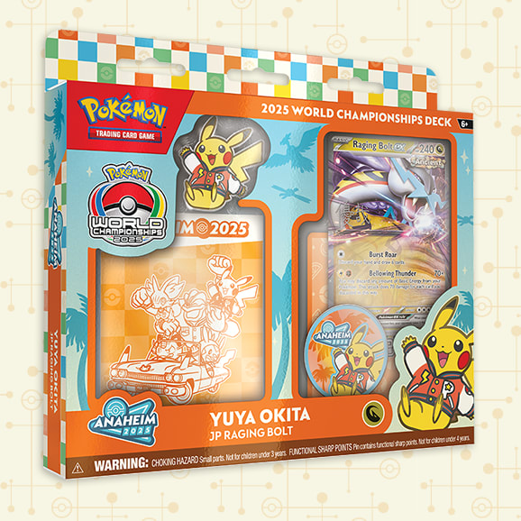 Pokemon World Championship Deck 2025 Raging Bolt