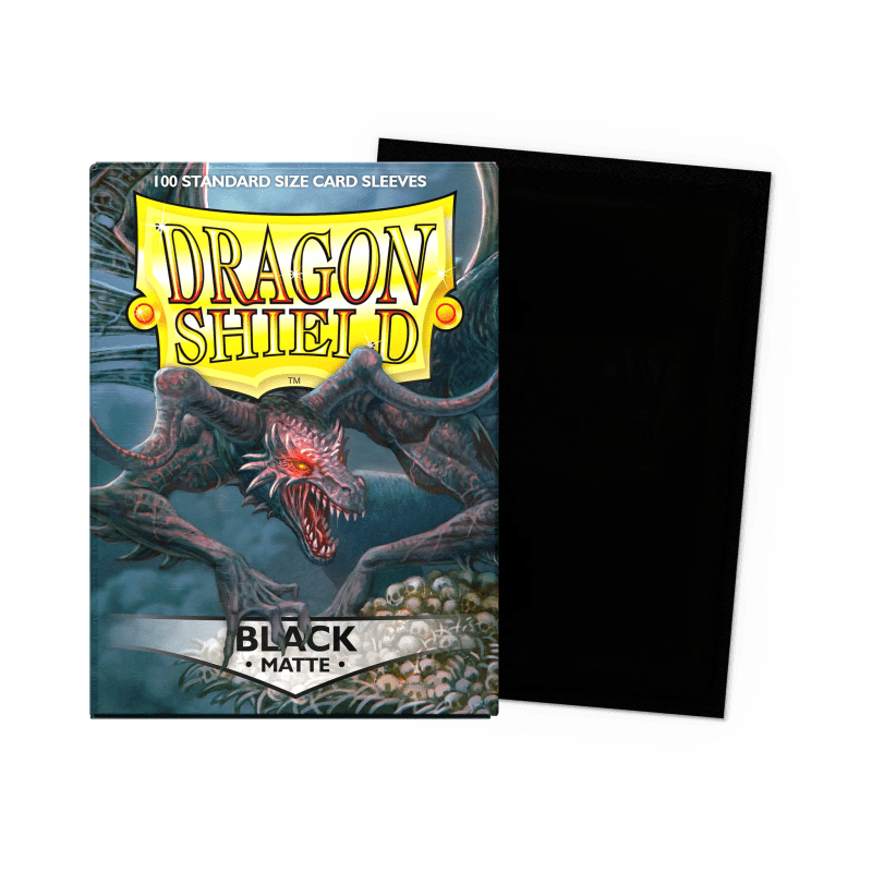 Dragon Shield Standard Size Black Mattte