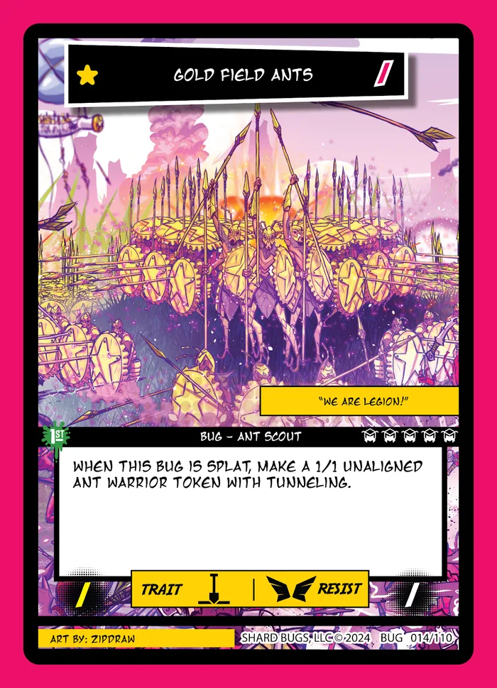 Gold Field Ants