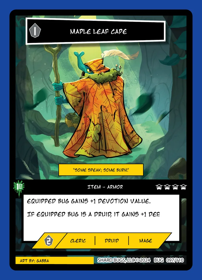 Maple Leaf Cape