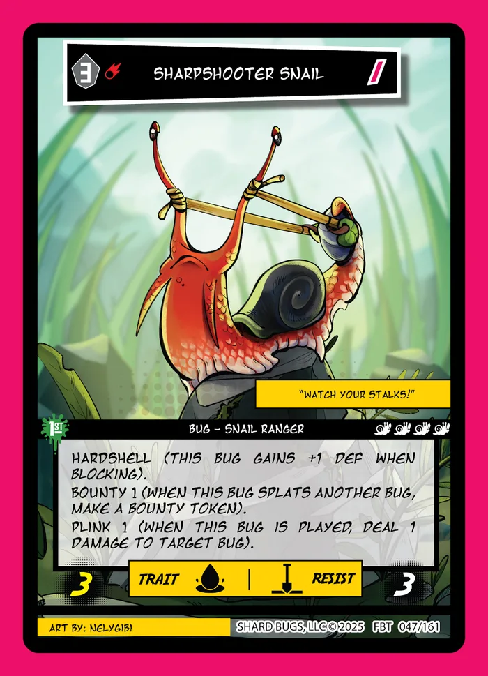 Sharpshooter Snail