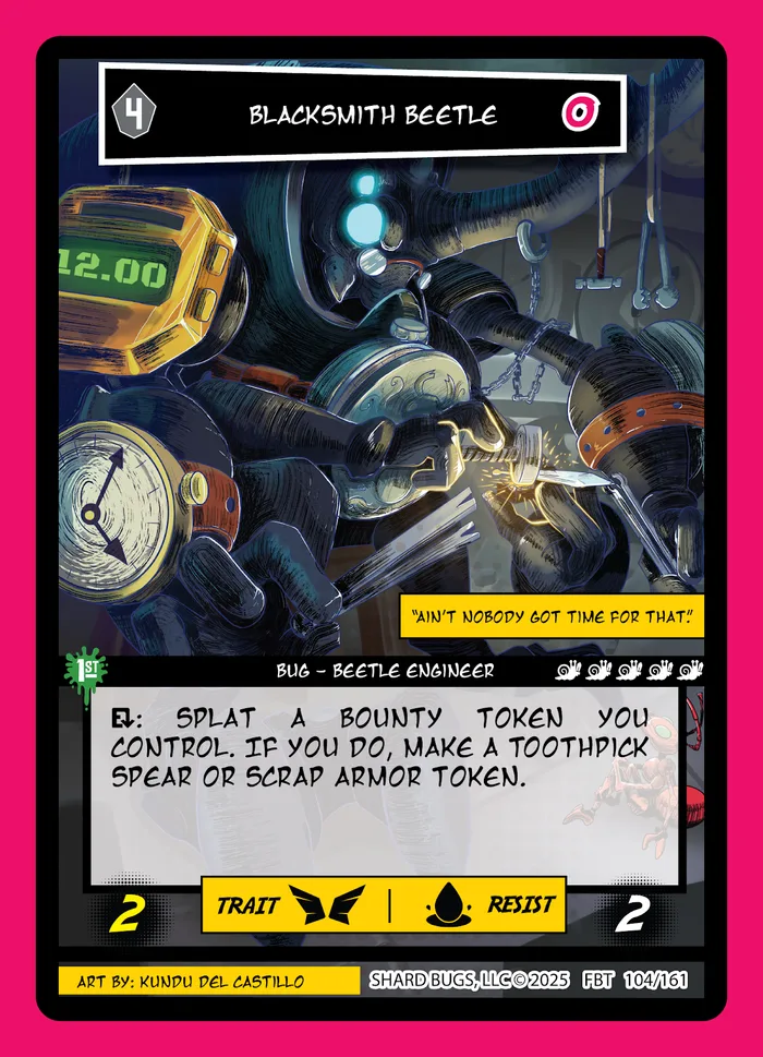 Blacksmith Beetle