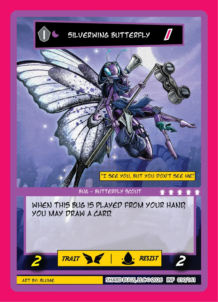 Silverwing Butterfly