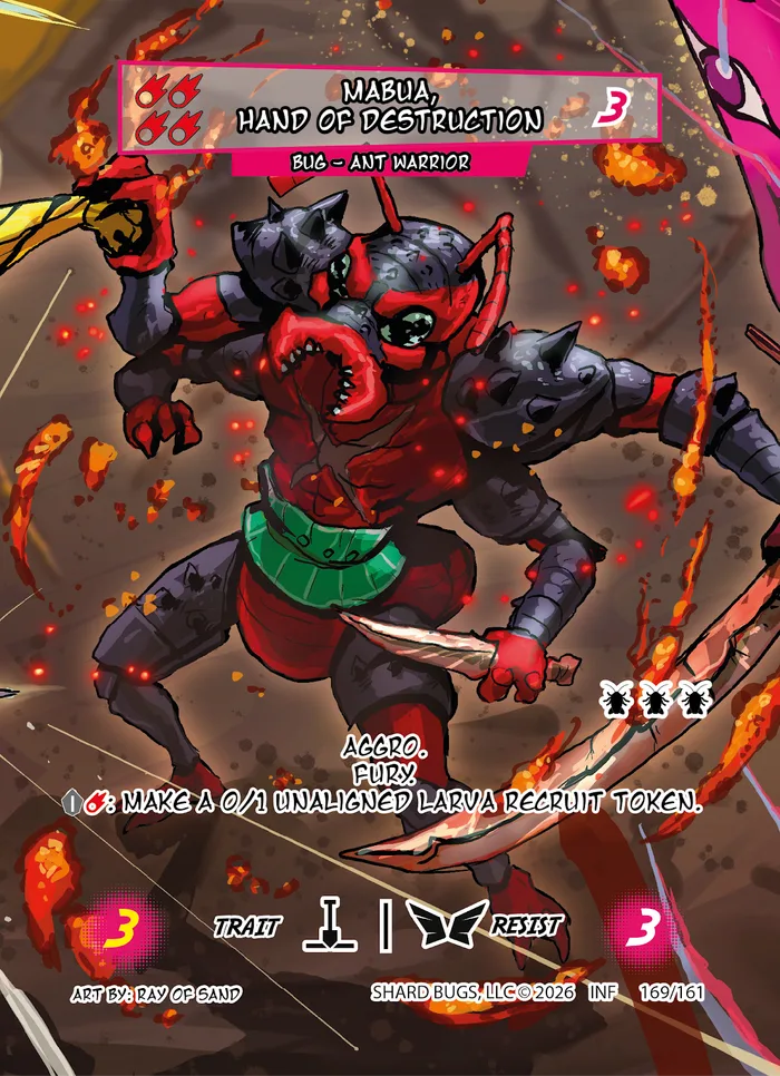 Mabua, Hand of Destruction
