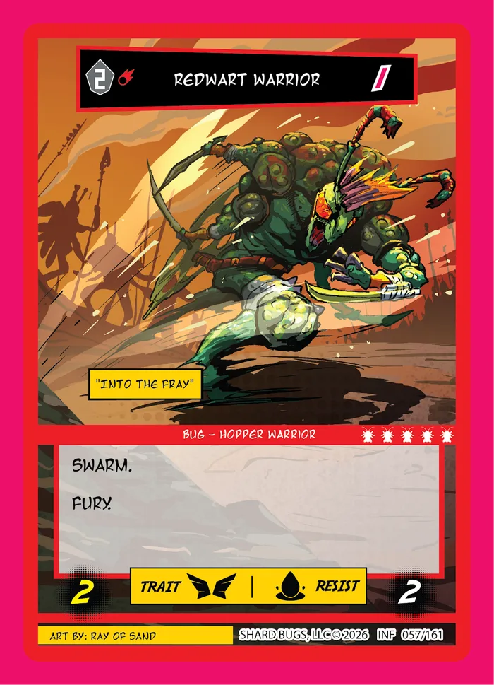 Redwart Warrior