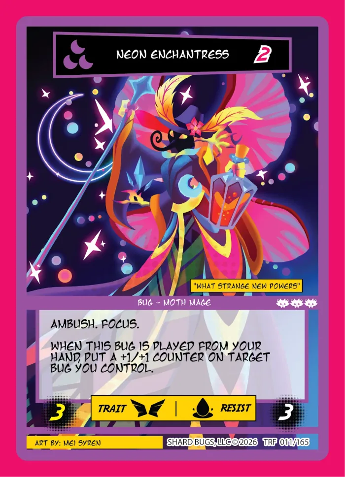 Neon Enchantress