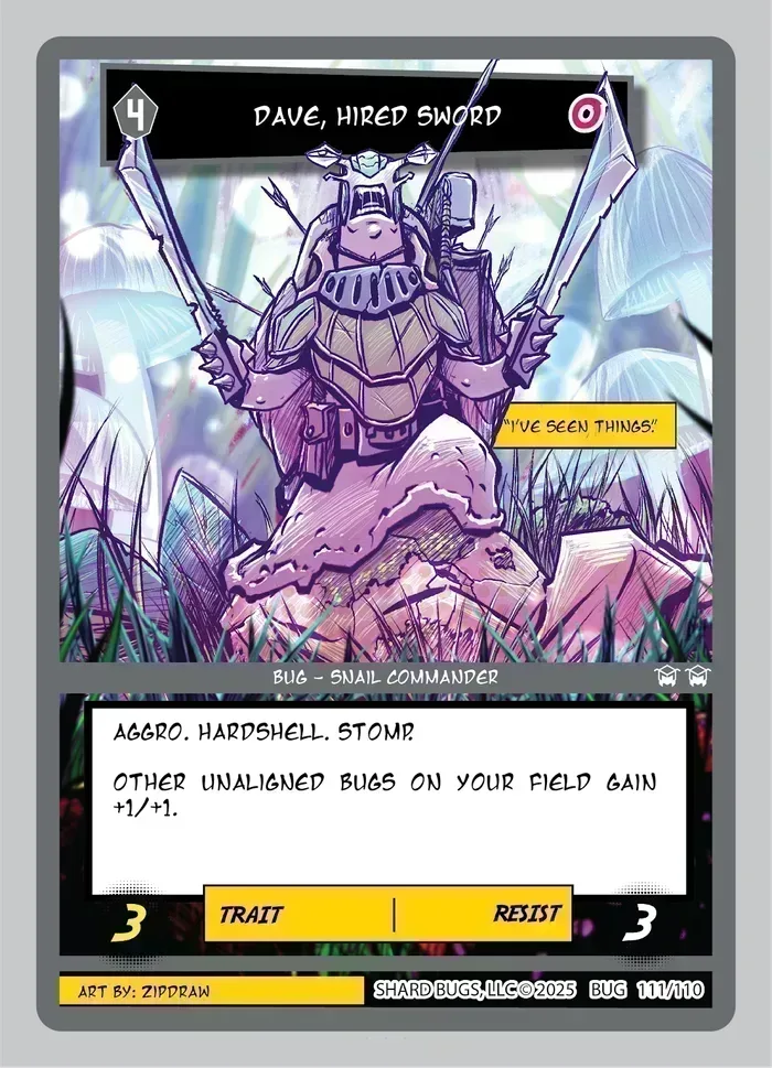 Dave, Hired Sword