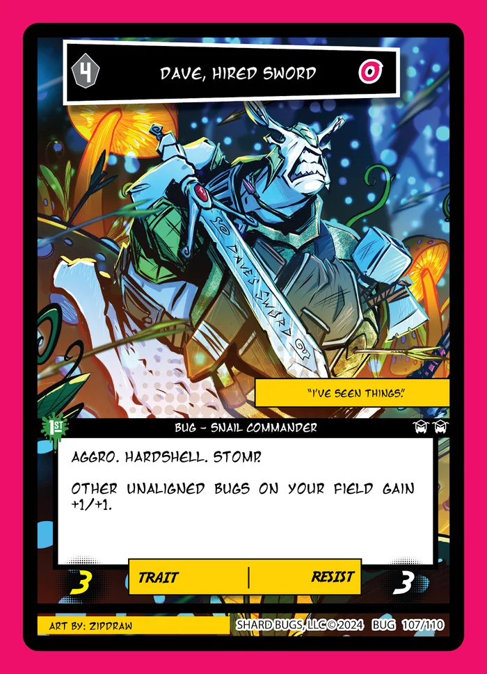 Dave, Hired Sword