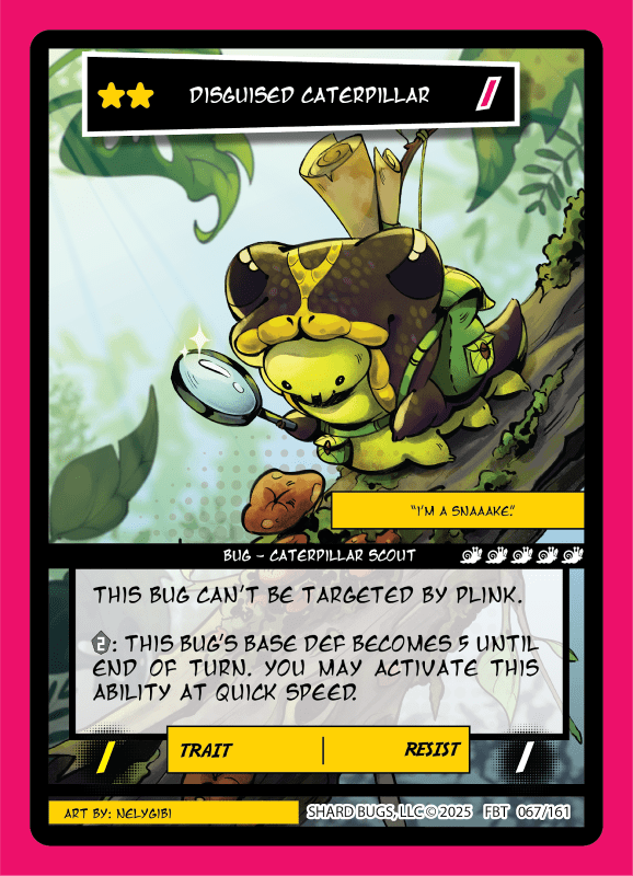 Disguised Caterpillar