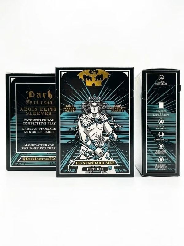 Micas Dark Fortress Japonesas Petrol