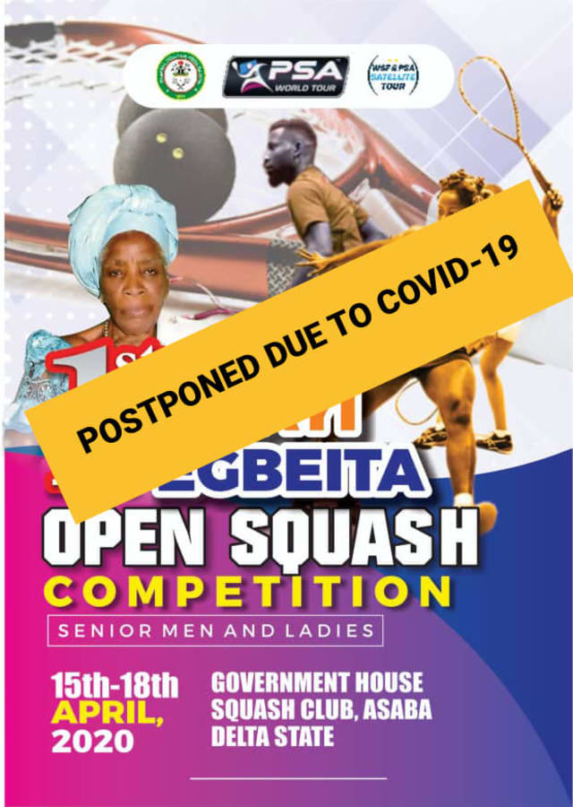 1st Anayi Egbeita Open Squash Competition