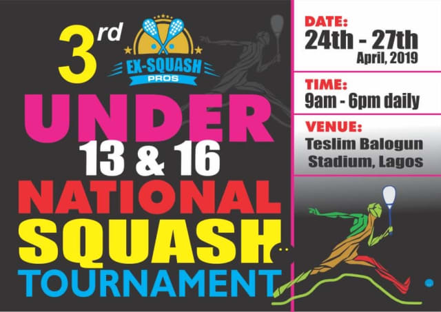 3rd Under 13 & 16 National Squash Tournament