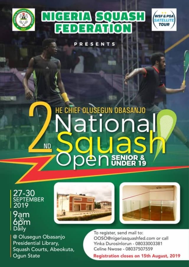 2nd Chief Olusegun Obasanjo National Squash Open