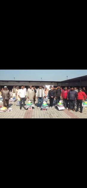 Americares India ने आरएस पुरा में 50 जरूरतमंद परिवारों को बांटी राहत किट