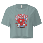 Lovely Person Cropped T-Shirt Design