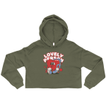 Lovely Person Cropped Hoodie Design