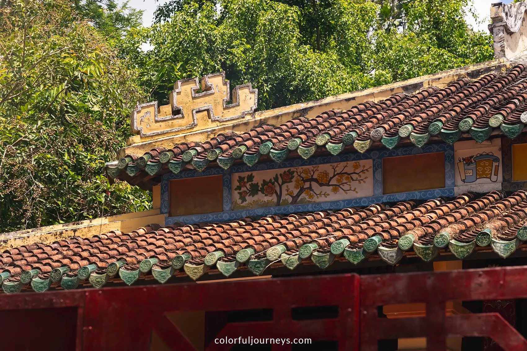 Van Thanh Mieu Temple in Vinh Long, Vietnam