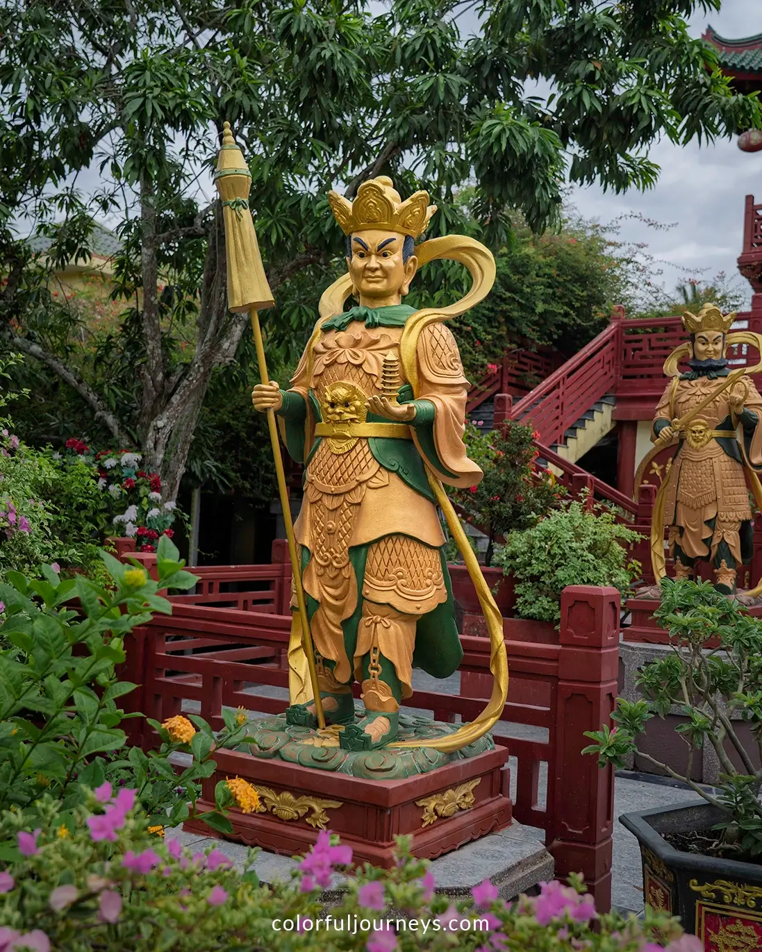 Phuoc Lam Temple in An Giang, Vietnam
