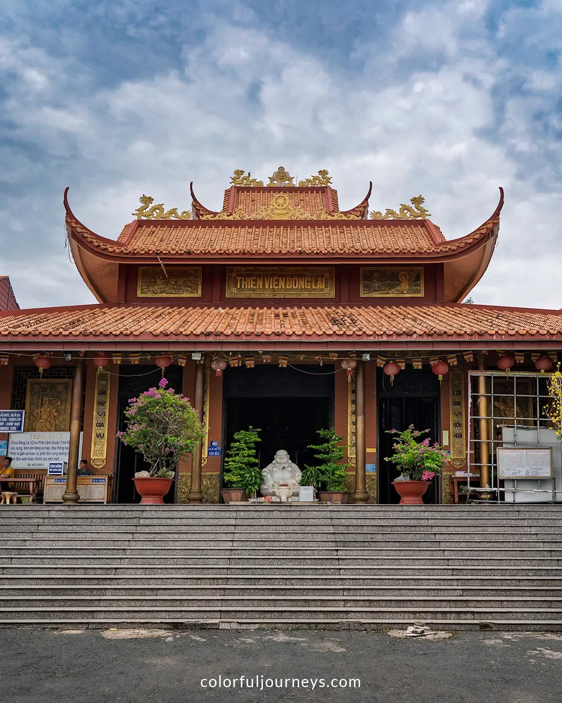 Dong Lai Zen Monastery in An Giang, Vietnam