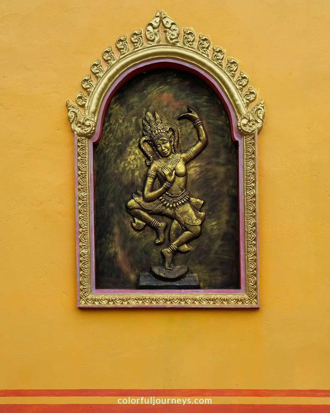 Tapa Temple in An Giang, Vietnam