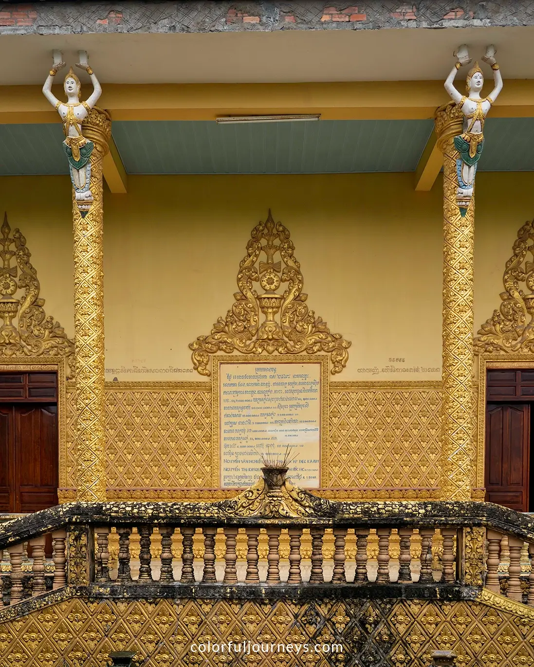Phnom Pi Temple in An Giang, Vietnam