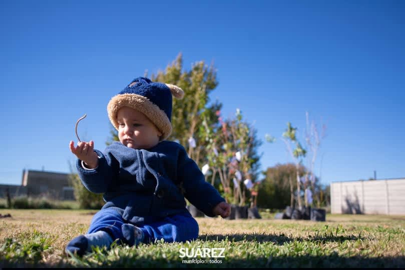 Pueblo Santa María: plantan árboles por bebés nacidos desde 2025