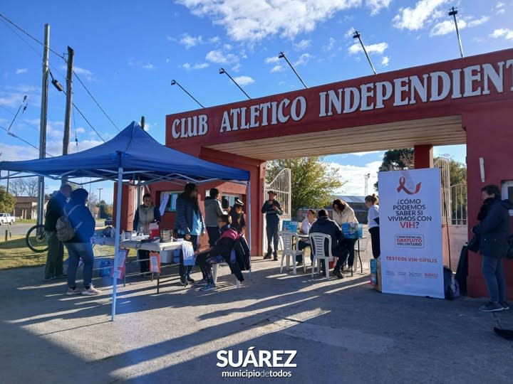 Testeos y vacunación en Jornada de Salud de Pueblo San José